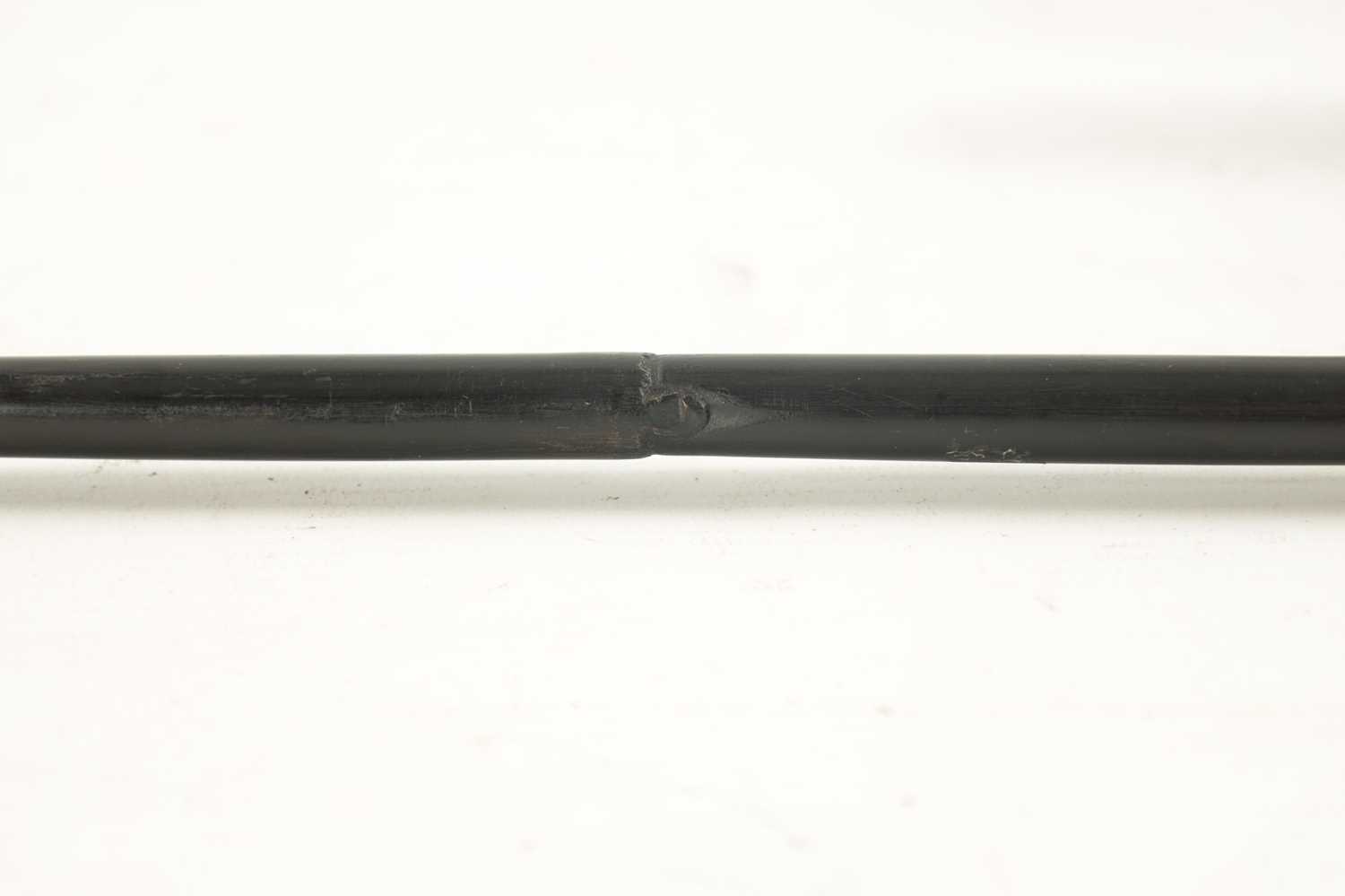 A 19TH CENTURY SILVER AND CARVED HORN WALKING STICK - Image 4 of 6