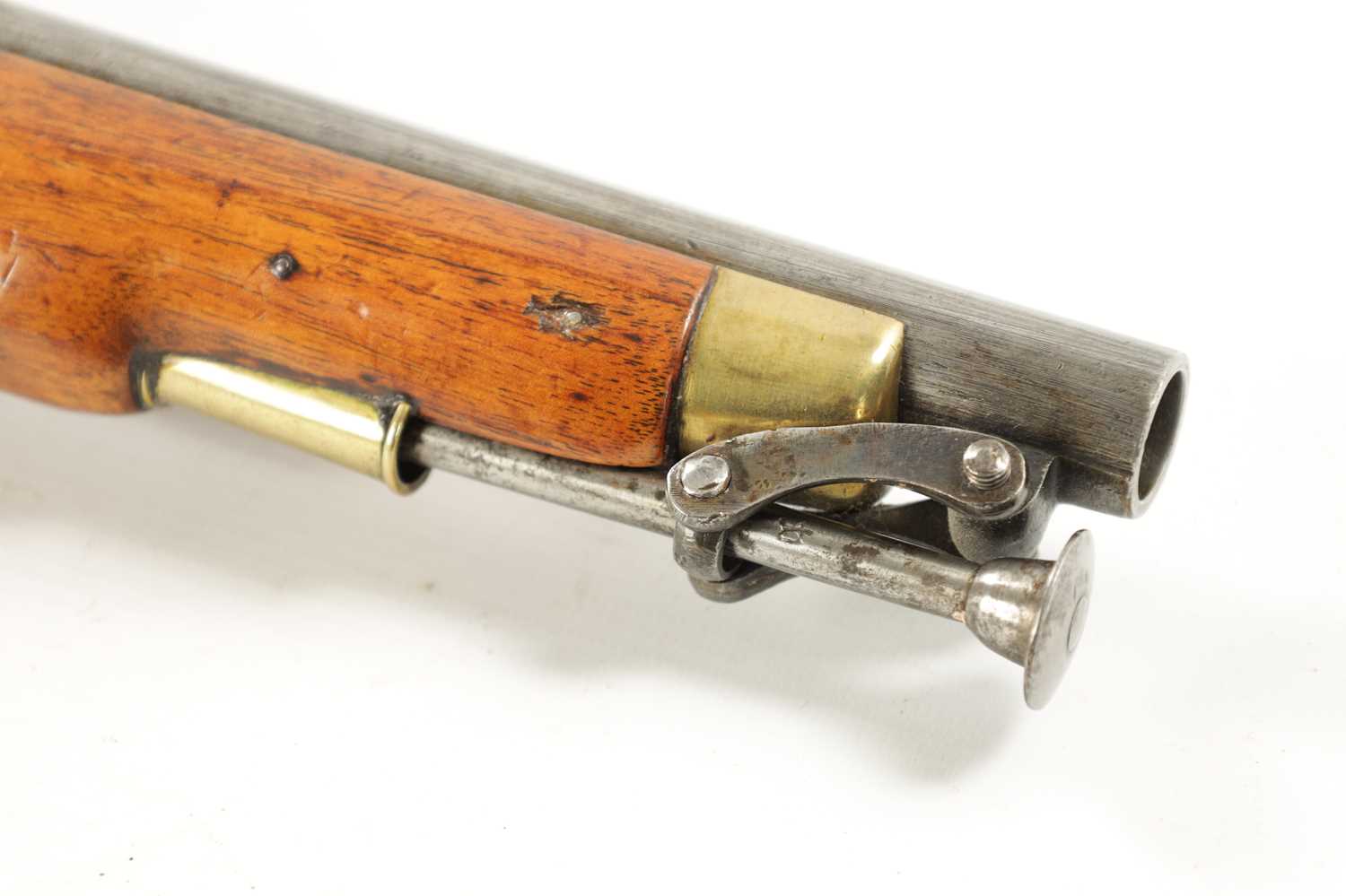 A WILLIAM IV SEA SERVICE FLINTLOCK PISTOL - Image 7 of 11