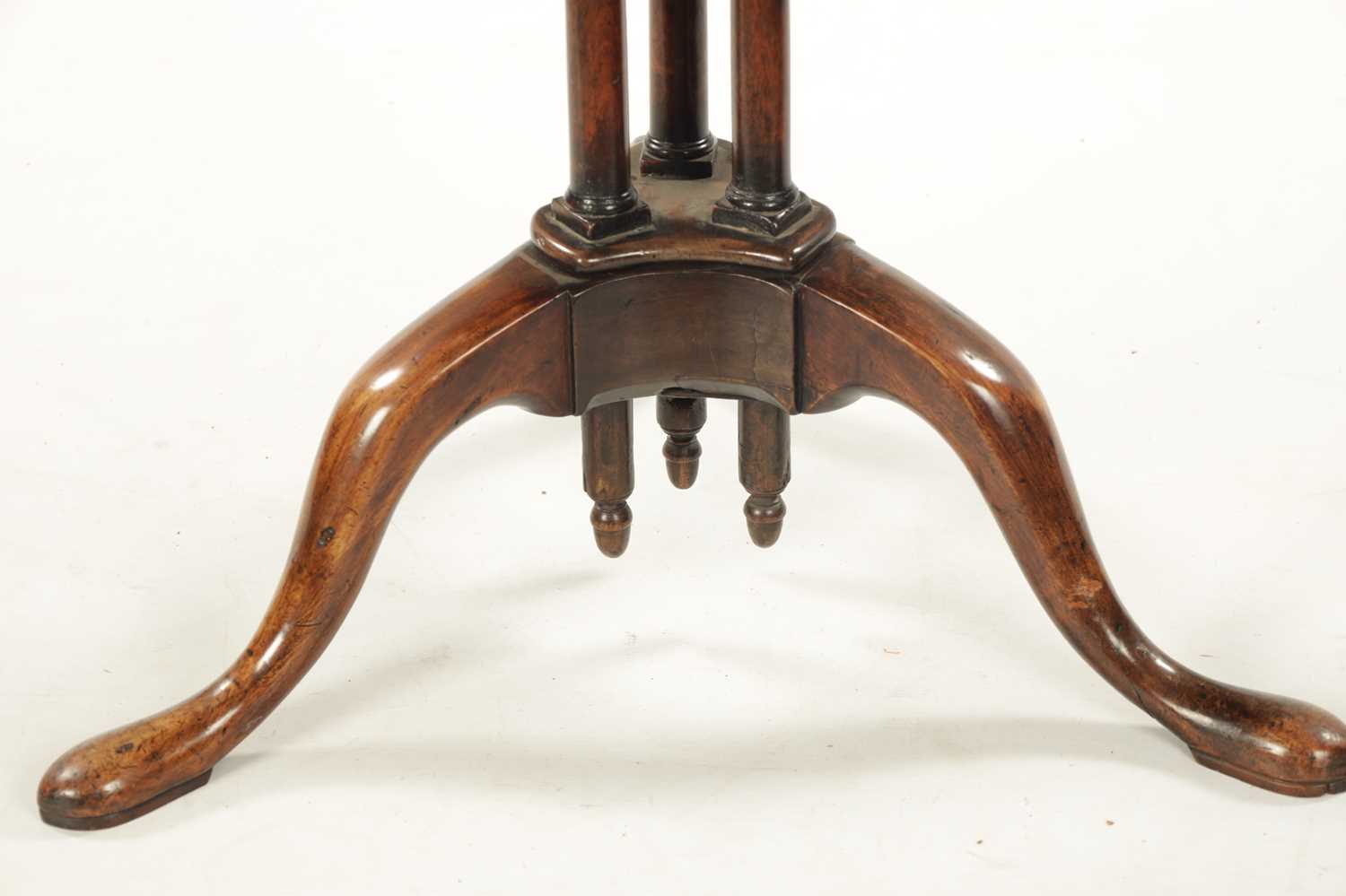 A RARE GEORGE III MAHOGANY METAMORPHIC ADJUSTABLE OCCASIONAL TABLE - Image 5 of 14