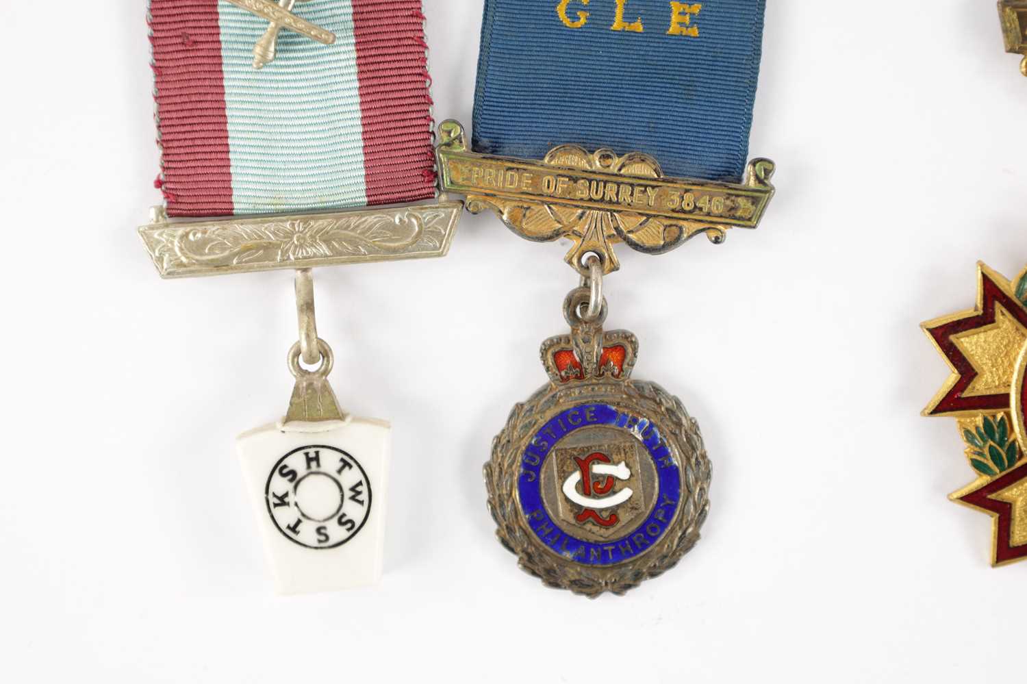 A COLLECTION OF MASONIC AND ORDER OF THE BUFFALOES MEDALS - Image 3 of 8