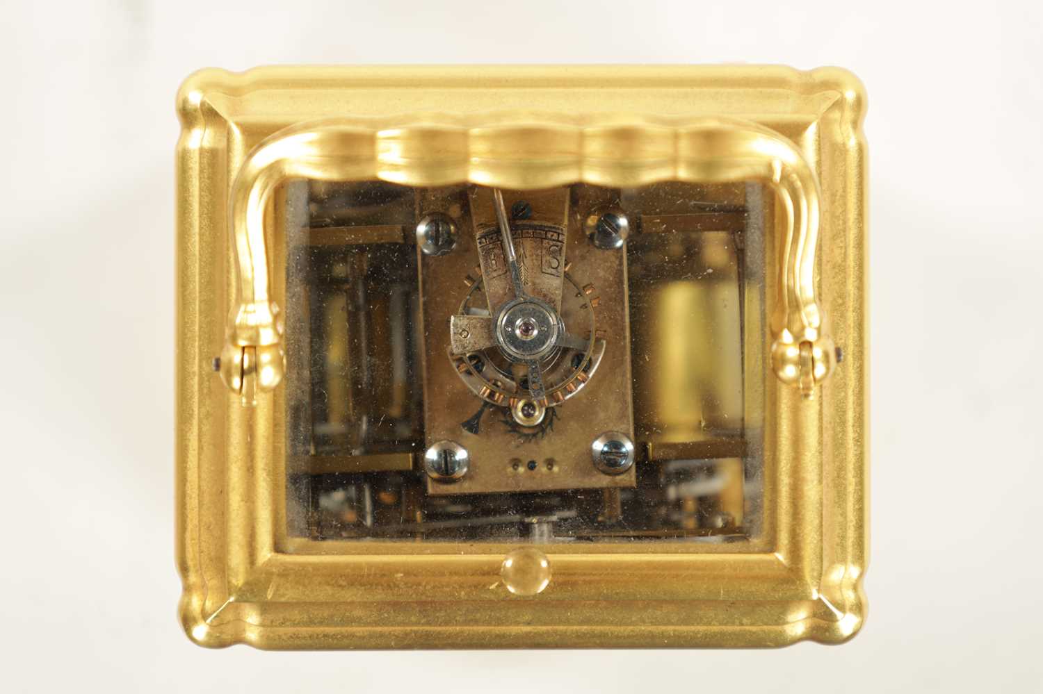 A LATE 19TH CENTURY FRENCH GORGE-CASED QUARTER CHIMING/REPEATING CARRIAGE CLOCK - Image 9 of 9