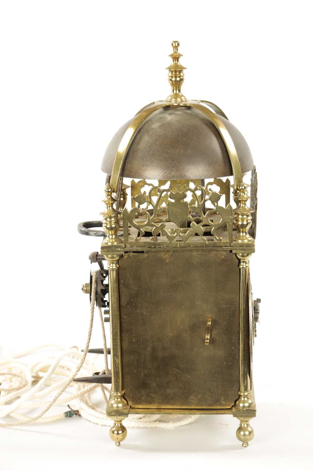 PETER CLOSON, NEARE HOLBORNE BRIDGE, FECIT. A RARE FIRST PERIOD 1630’S LANTERN CLOCK - Image 9 of 17