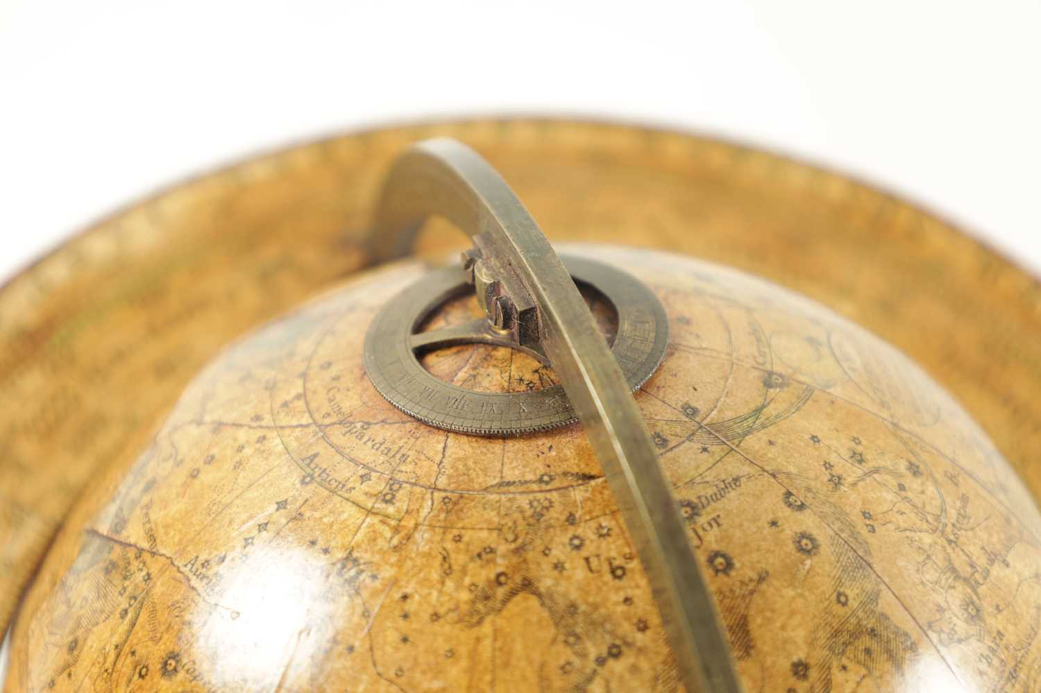 A RARE PAIR OF SMALL REGENCY J & W NEWTON GLOBES - Image 7 of 19