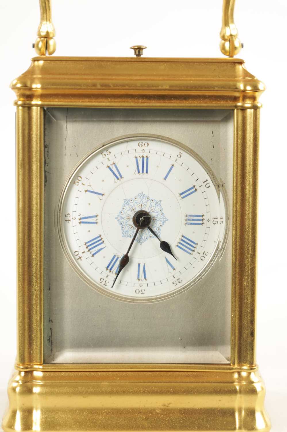A LATE 19TH CENTURY FRENCH GORGE-CASED QUARTER CHIMING/REPEATING CARRIAGE CLOCK - Image 3 of 9