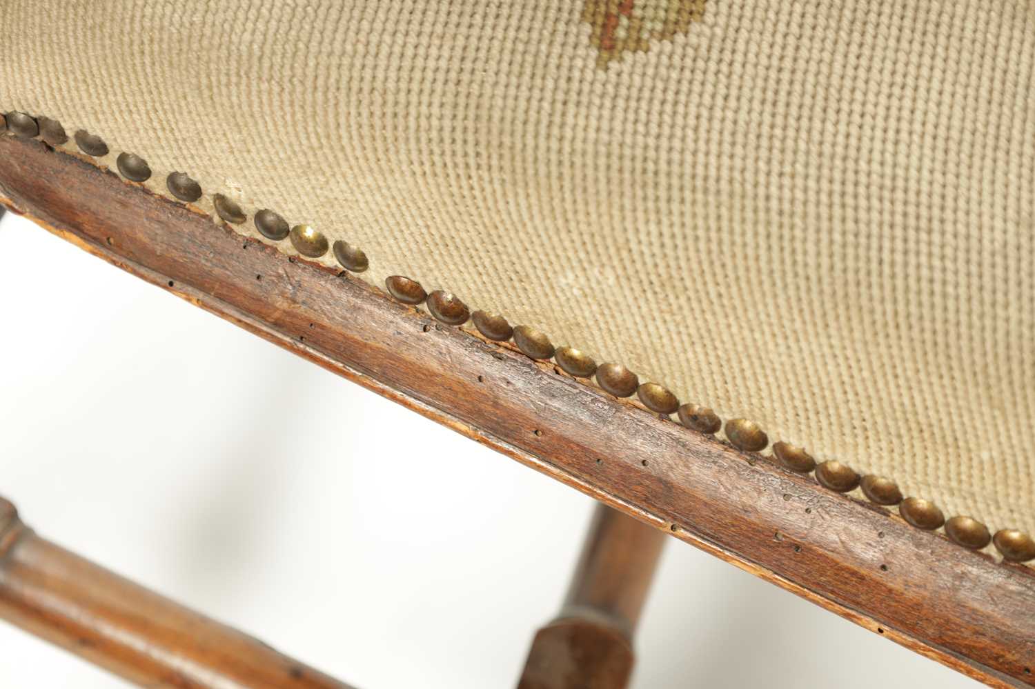 A MATCHED PAIR OF GEORGE I WALNUT SIDE CHAIRS OF SMALL SIZE - Image 7 of 10
