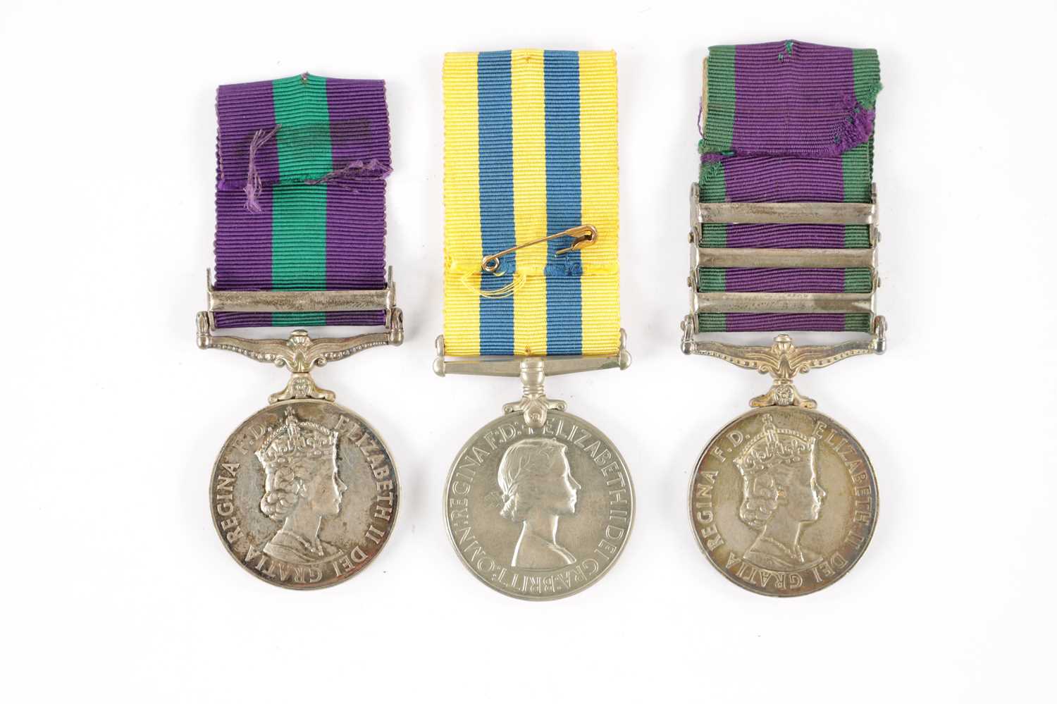 TWO GENERAL SERVICE MEDALS AND A BRITISH KOREA MEDAL - Image 6 of 9