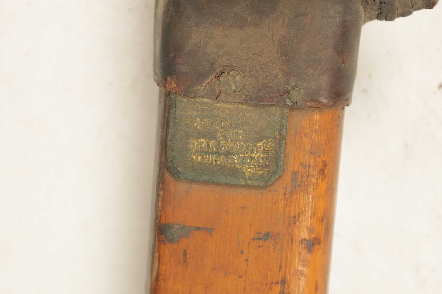 A GOOD PAIR OF PRESENTATIONS OXFORD UNIVERSITY ROWING OARS DATED 1900. - Image 4 of 14