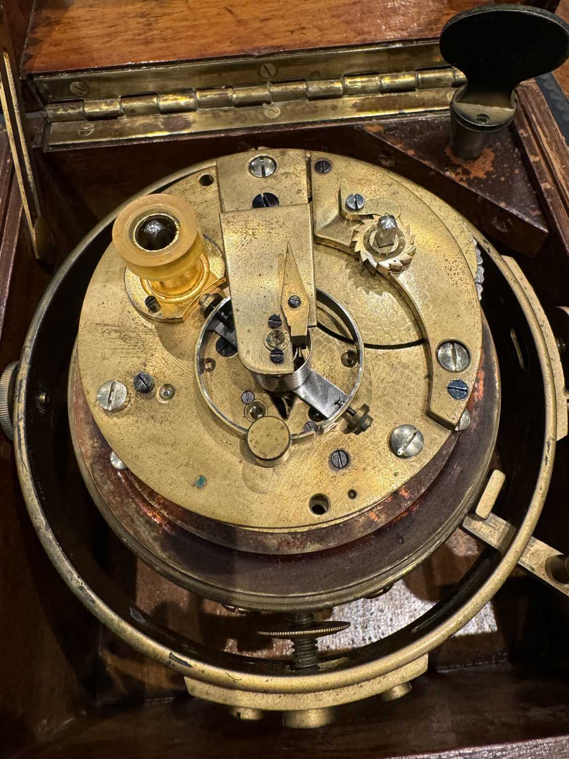 THOMAS MERCER, A 20TH CENTURY TWO-DAY MARINE CHRONOMETER - Image 11 of 11