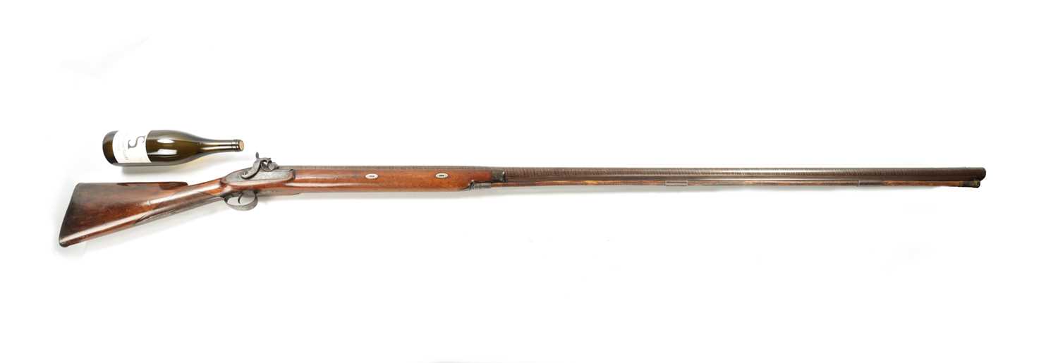 ROGERS, LONDON. A MASSIVE 19TH CENTURY PERCUSSION DUCK/FOWLING GUN - Image 2 of 8