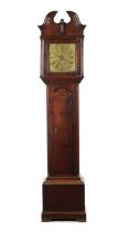 SAMUEL LOMAX, BLACKBURN. A MID 18TH CENTURY 30-HOUR LONGCASE CLOCK