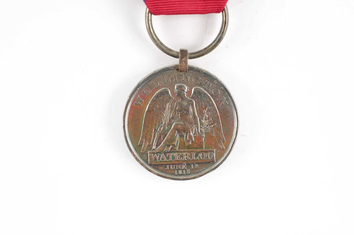 A GEORGE III WATERLOO MEDAL - Image 2 of 6