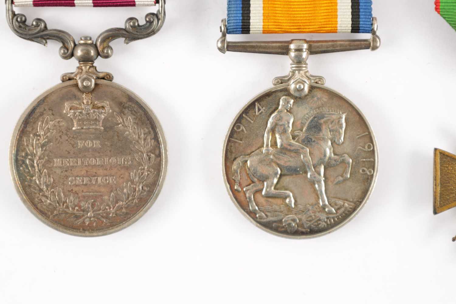 A GROUP OF FOUR WW1 MEDALS - Image 5 of 6