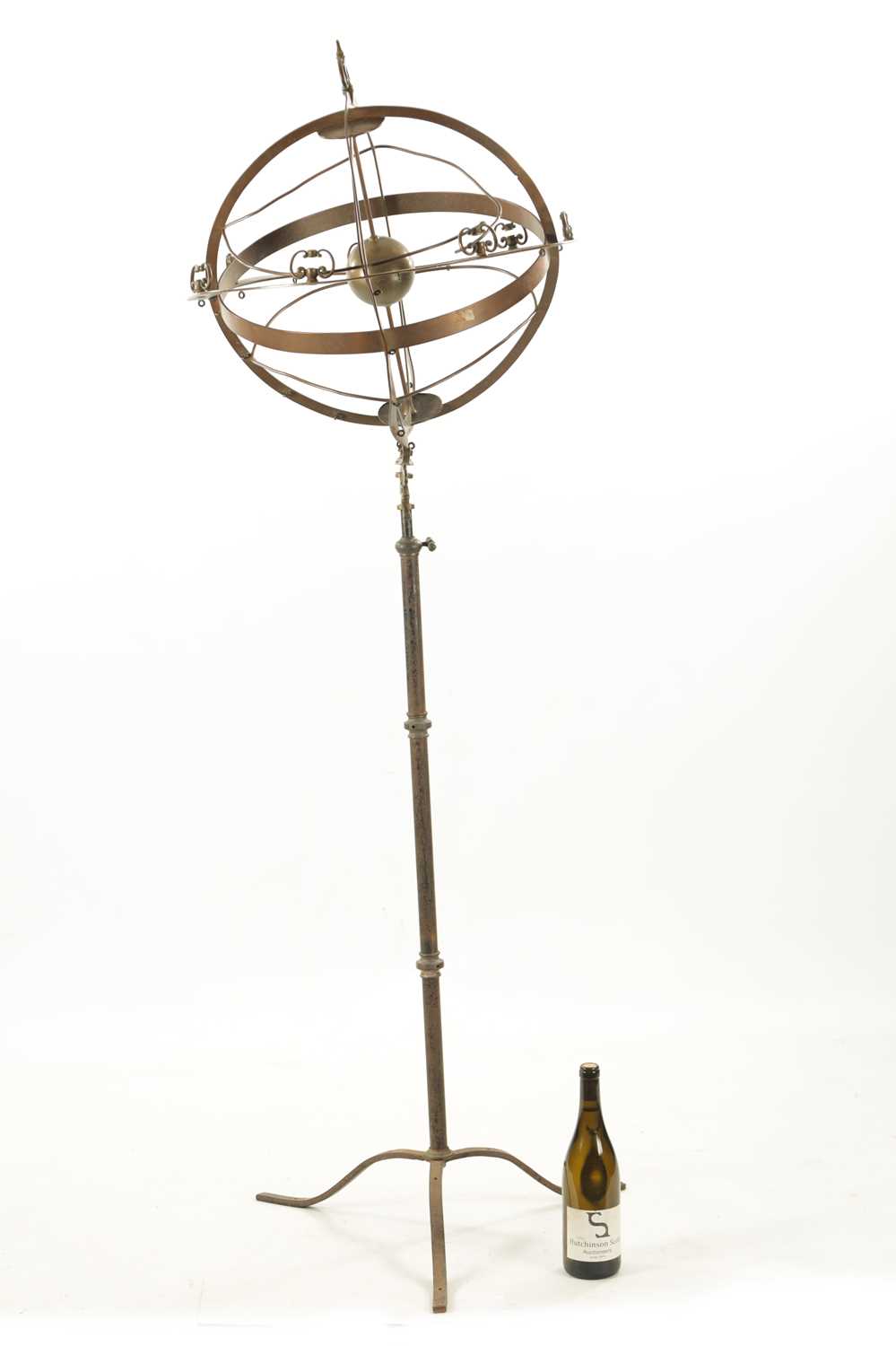 A 20TH CENTURY BRASS ADJUSTABLE ORRERY - Image 2 of 6