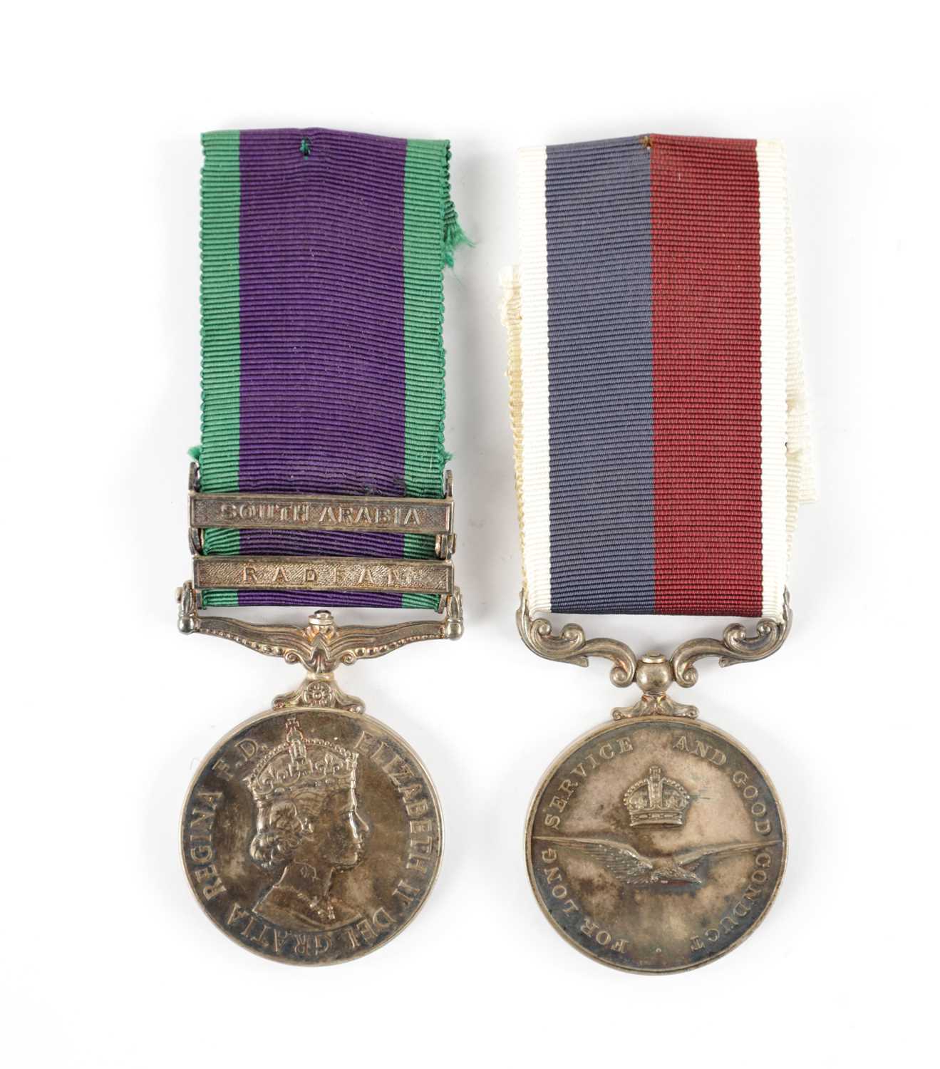 A PAIR OF ROYAL AIR FORCE SERVICE MEDALS