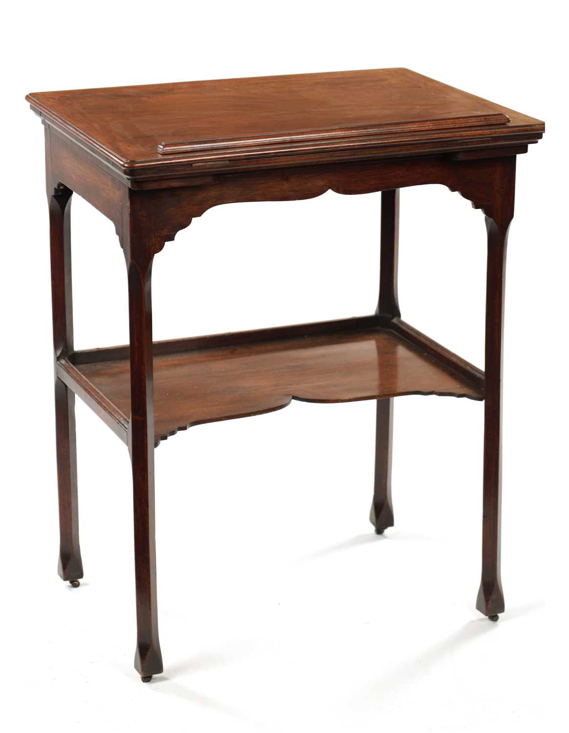A RARE AND UNUSUAL GEORGE II MAHOGANY ARTIST’S TABLE IN THE MANNER OF THOMAS CHIPPENDALE - Image 10 of 14