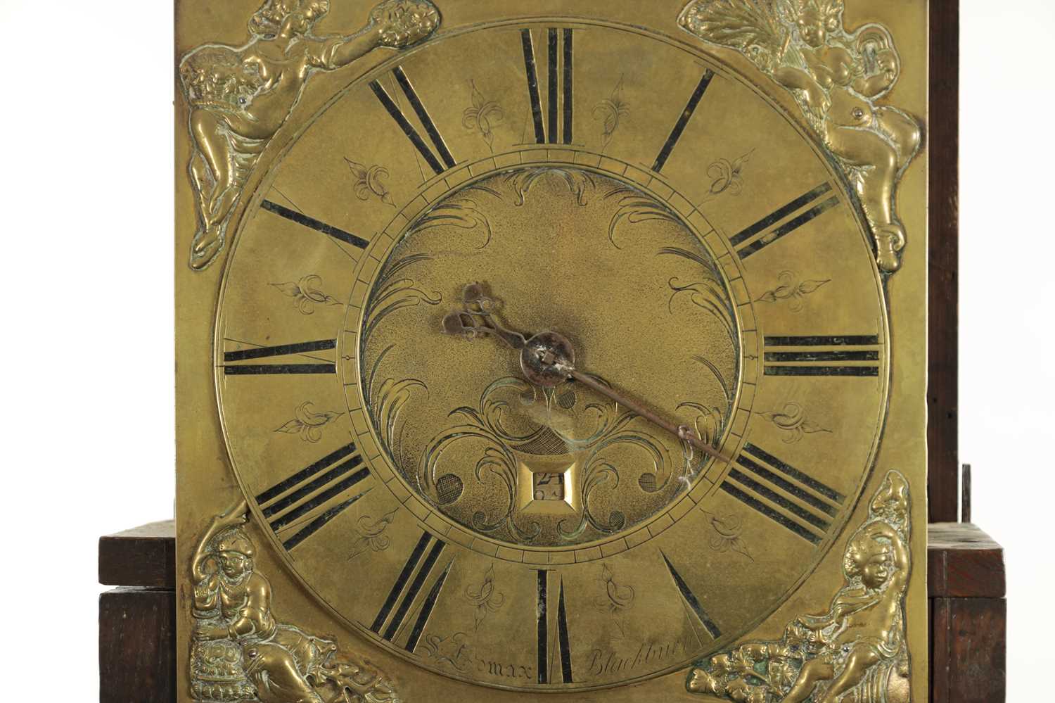 SAMUEL LOMAX, BLACKBURN. A MID 18TH CENTURY 30-HOUR LONGCASE CLOCK - Image 5 of 7