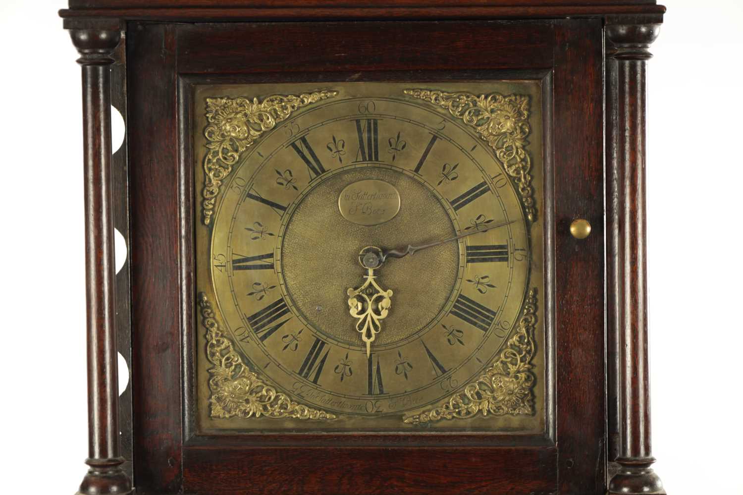 JOHN SATTERTHWAITE, ST BEES. A MID 18TH CENTURY OAK 30-HOUR LONGCASE CLOCK - Image 5 of 10