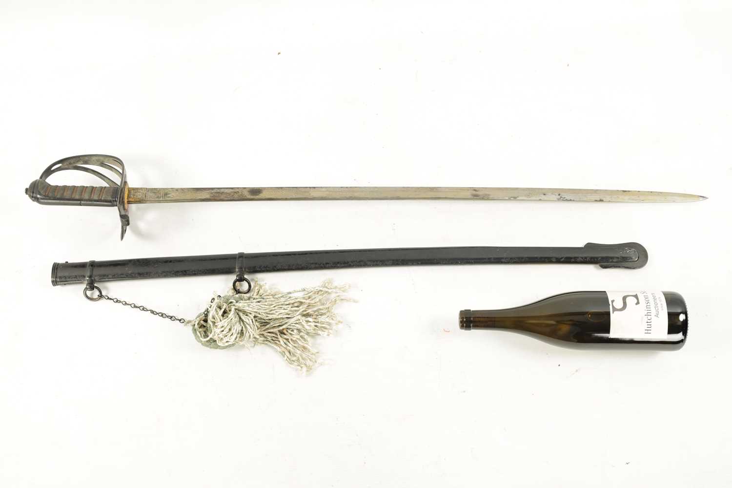 A 19TH CENTURY RIFLE BRIGADE OFFICERS SWORD - Image 2 of 5