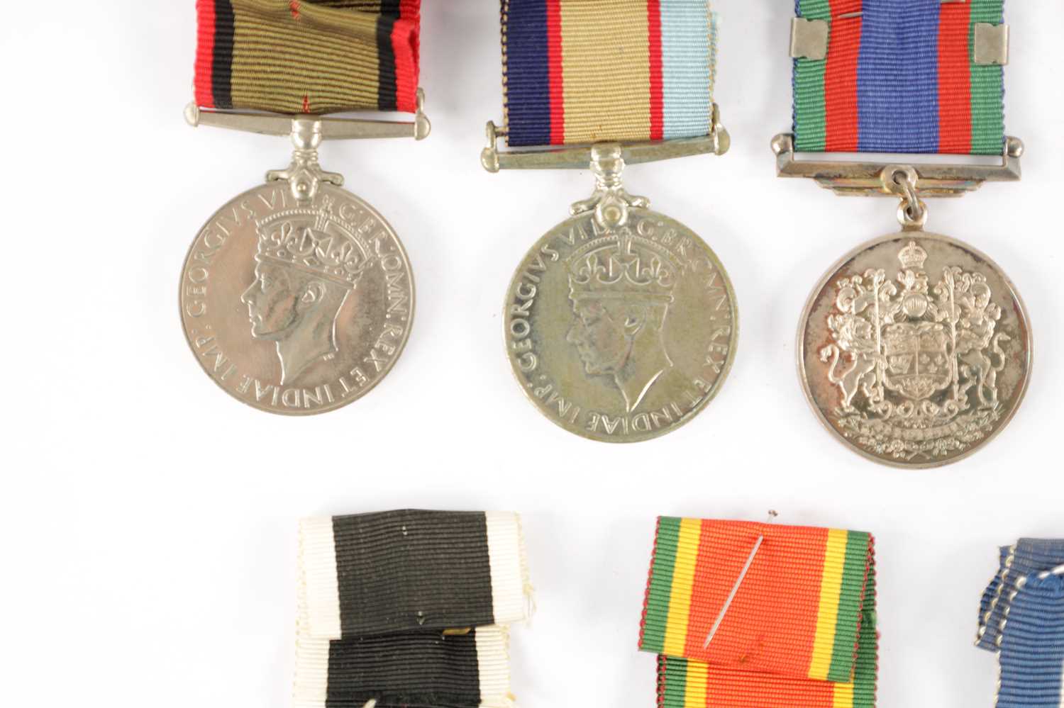 A COLLECTION OF SEVEN WW2 SERVICE MEDALS - Image 10 of 11