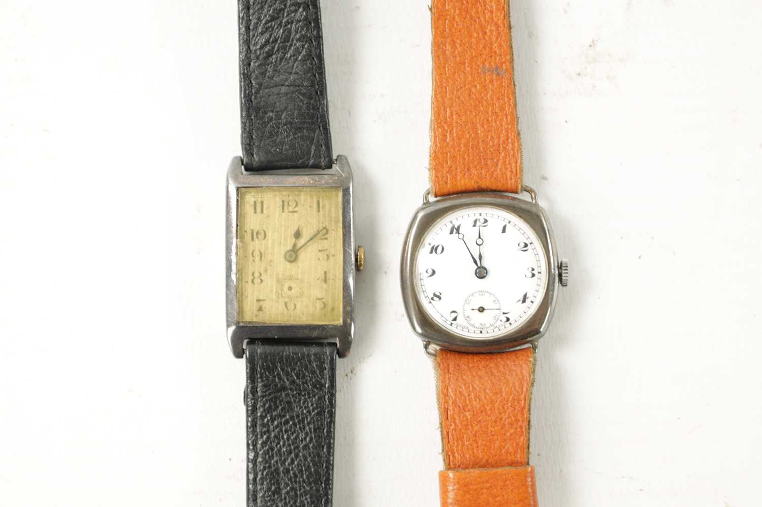 TWO 1920’S SILVER CASED WRISTWATCHES - Image 2 of 4