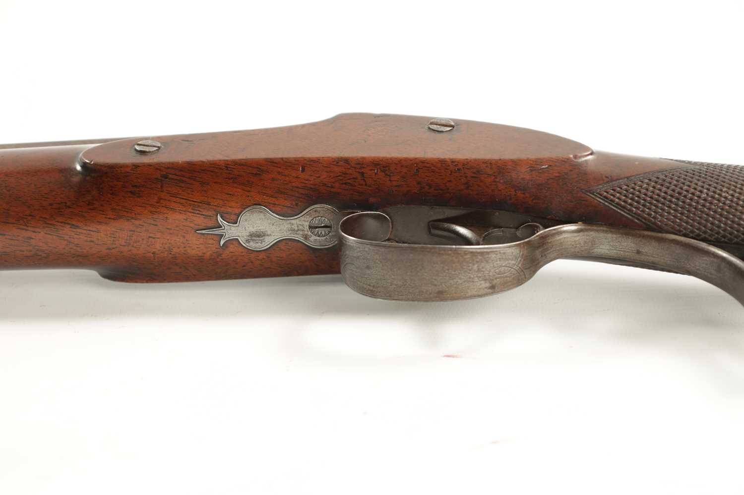 THOMAS FLETCHER. A 19TH CENTURY PERCUSSION FOWLING GUN - Image 8 of 8