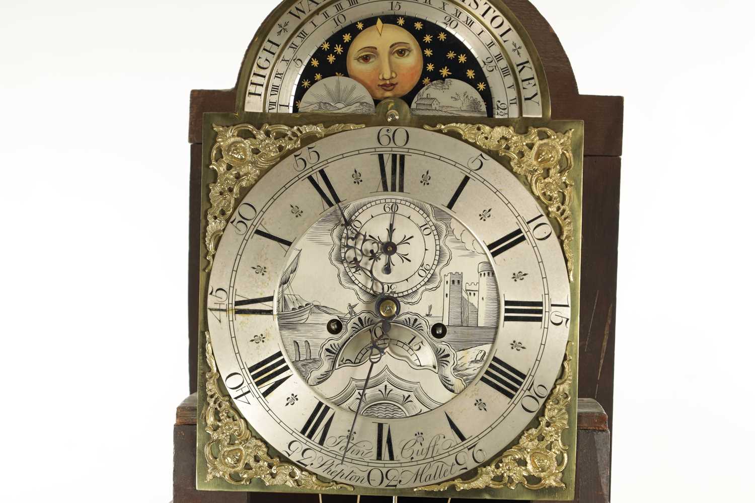 JOHN CUFF, SHEPTON MALLET. A GEORGE III EIGHT-DAY LONGCASE CLOCK - Image 5 of 14