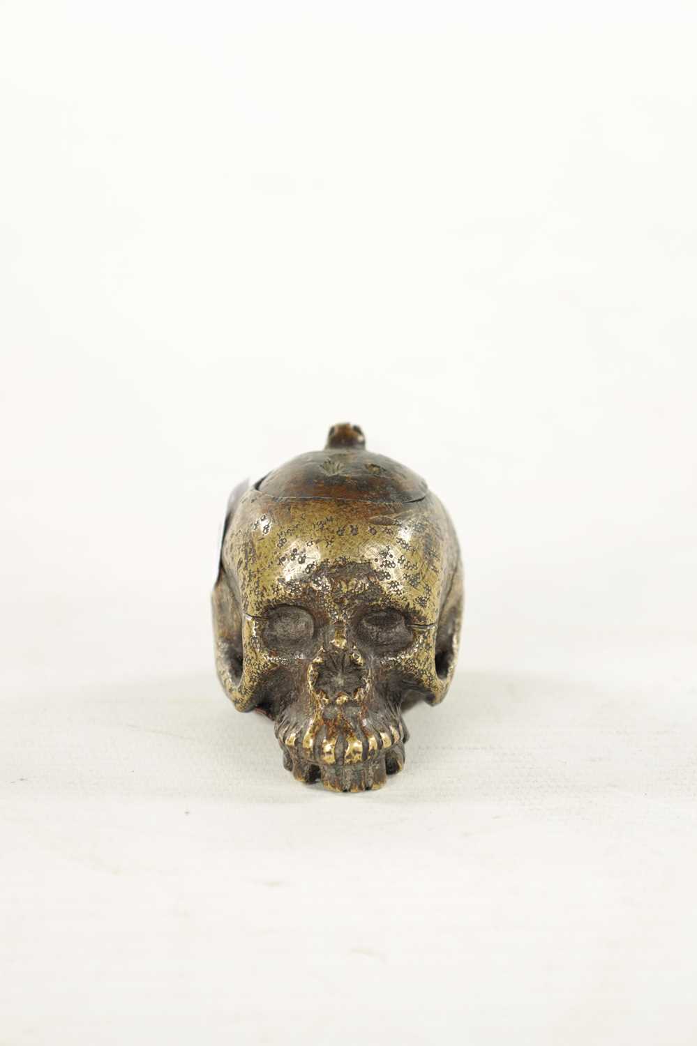 A RARE POSSIBLY 17TH CENTURY DUTCH BRASS POMANDER - Image 3 of 7