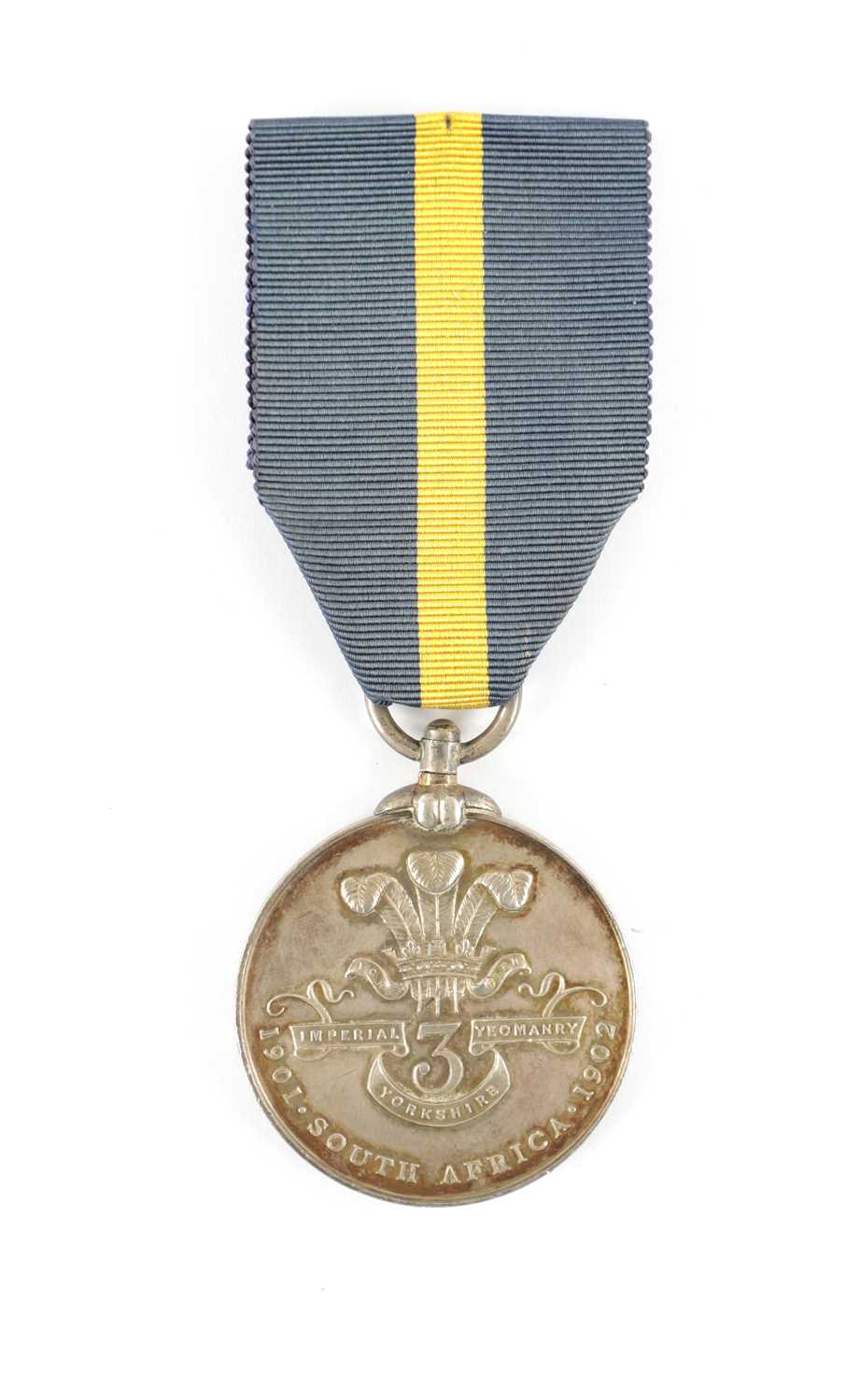 YORKSHIRE IMPERIAL YEOMANRY MEDAL 3RD BATTN 1901-02