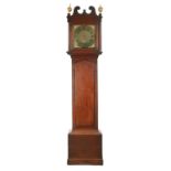 THOMAS KETFORD, ROYSTON. A MID 18TH CENTURY OAK 30HR LONGCASE CLOCK