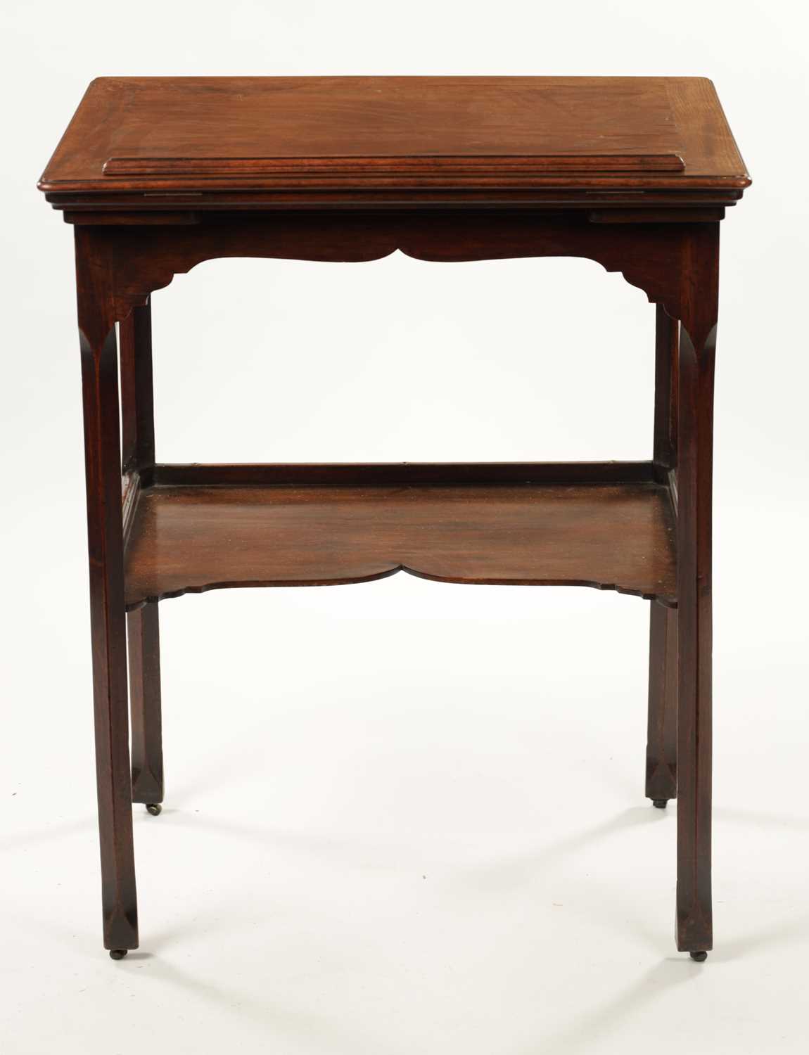 A RARE AND UNUSUAL GEORGE II MAHOGANY ARTIST’S TABLE IN THE MANNER OF THOMAS CHIPPENDALE - Image 11 of 14