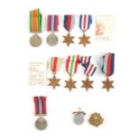 TWO WW2 BOXED MEDAL GROUPS