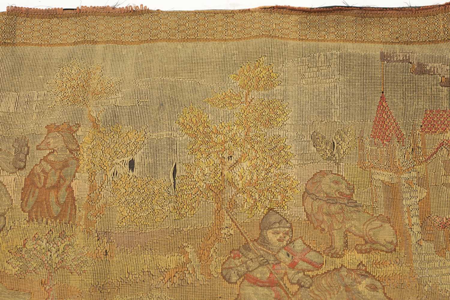 AN 18TH CENTURY WALL HANGING TAPESTRY - Image 3 of 7
