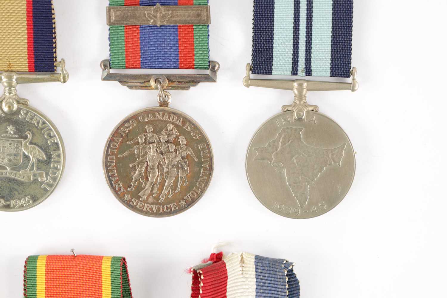 A COLLECTION OF SEVEN WW2 SERVICE MEDALS - Image 3 of 11