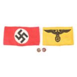 A COLLECTION OF GERMAN WWII THIRD REICH ITEMS