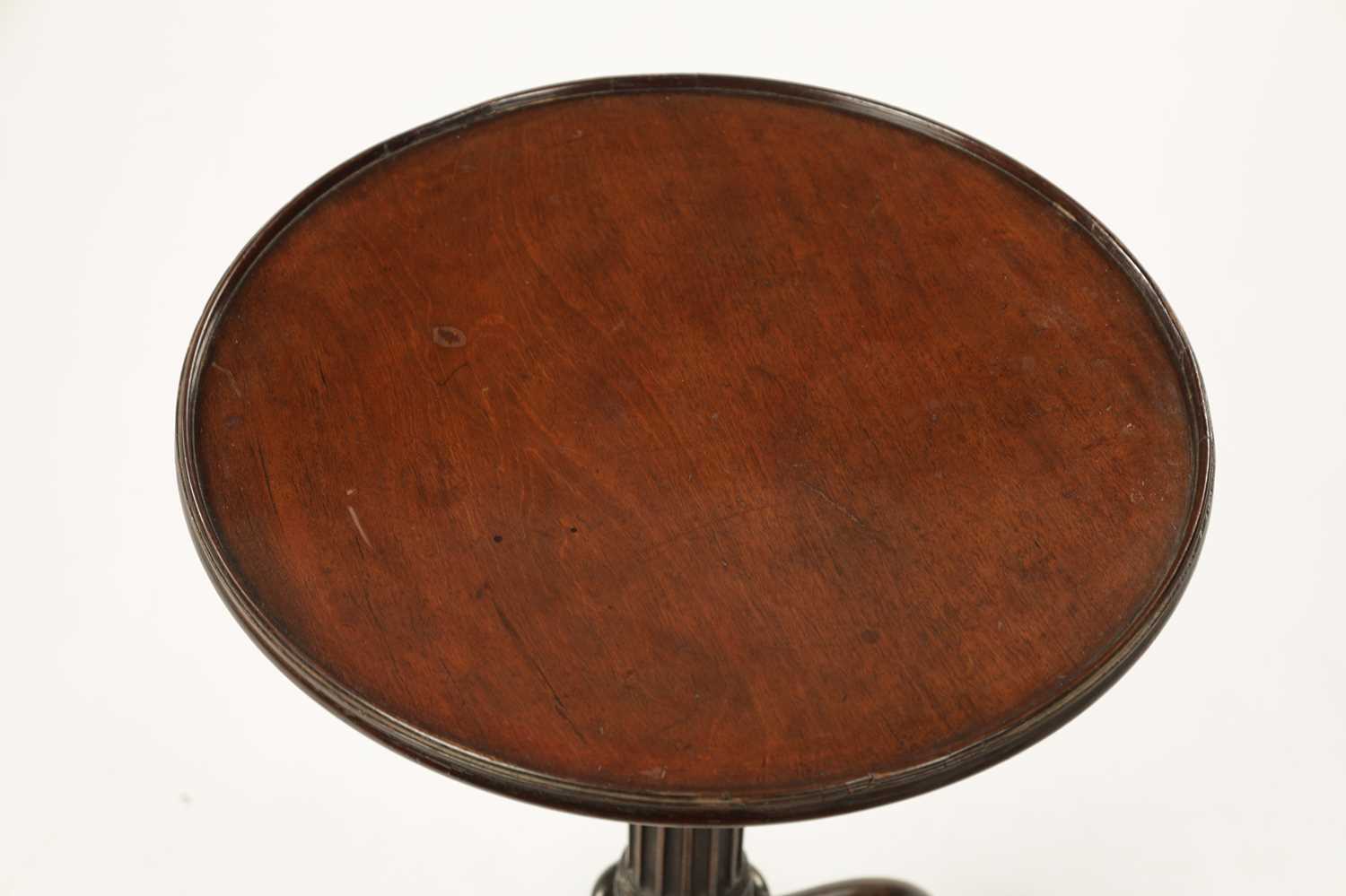 A GEORGE II CHIPPENDALE MAHOGANY KETTLE STAND - Image 3 of 5