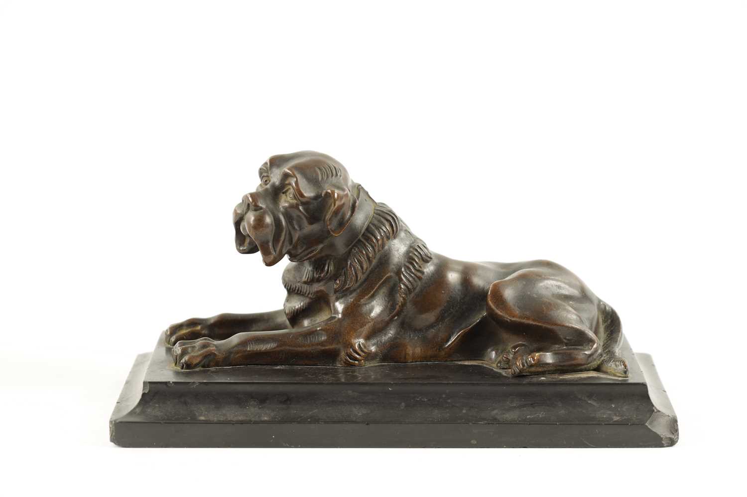 A 19TH CENTURY PATINATED BRONZE SCULPTURE - Image 3 of 10