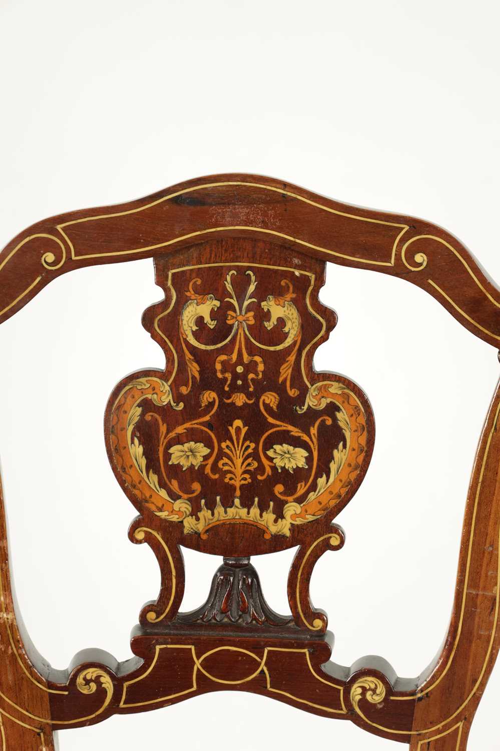 A 19TH CENTURY INLAID ROSEWOOD REVOLVING MUSIC CHAIR - Image 3 of 6