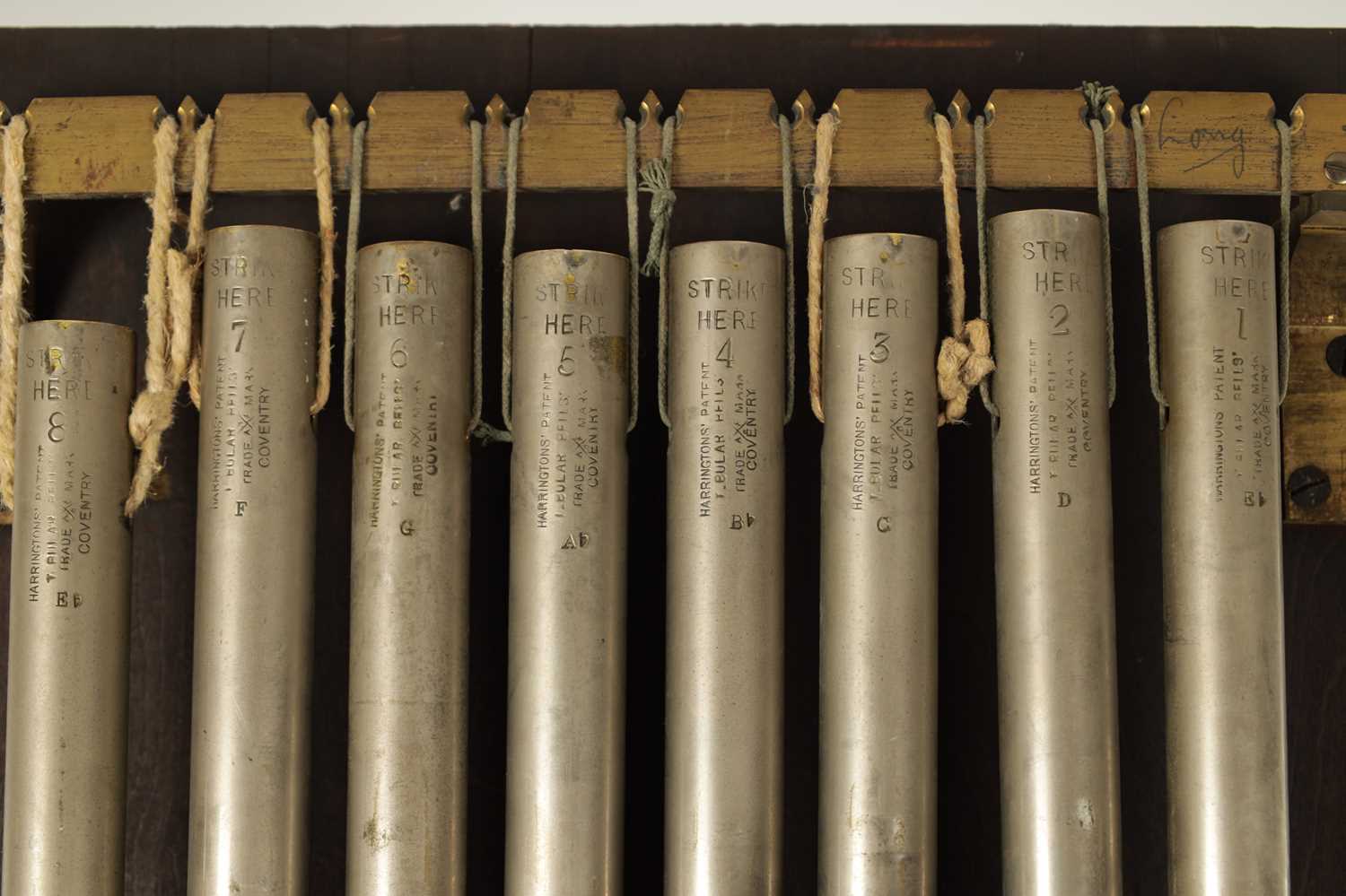 MAPLE AND CO, LONDON. A LATE NINETEENTH CENTURY THREE TRAIN MUSICAL LONGCASE CLOCK, IN THE SHERATON - Image 3 of 24