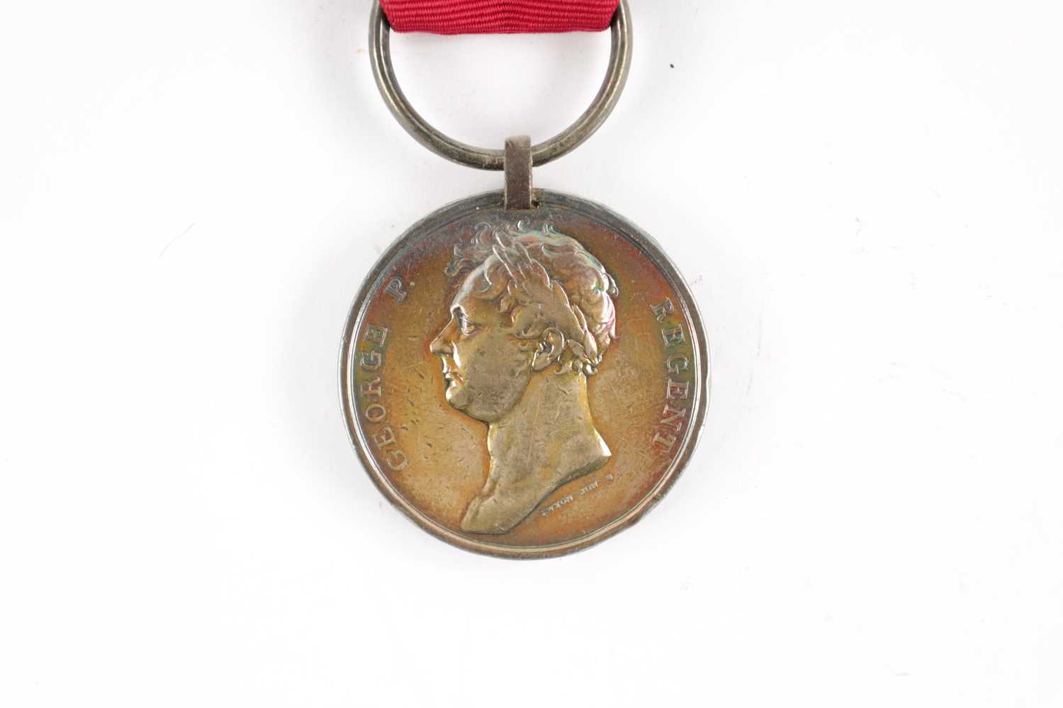 A GEORGE III WATERLOO MEDAL - Image 4 of 6