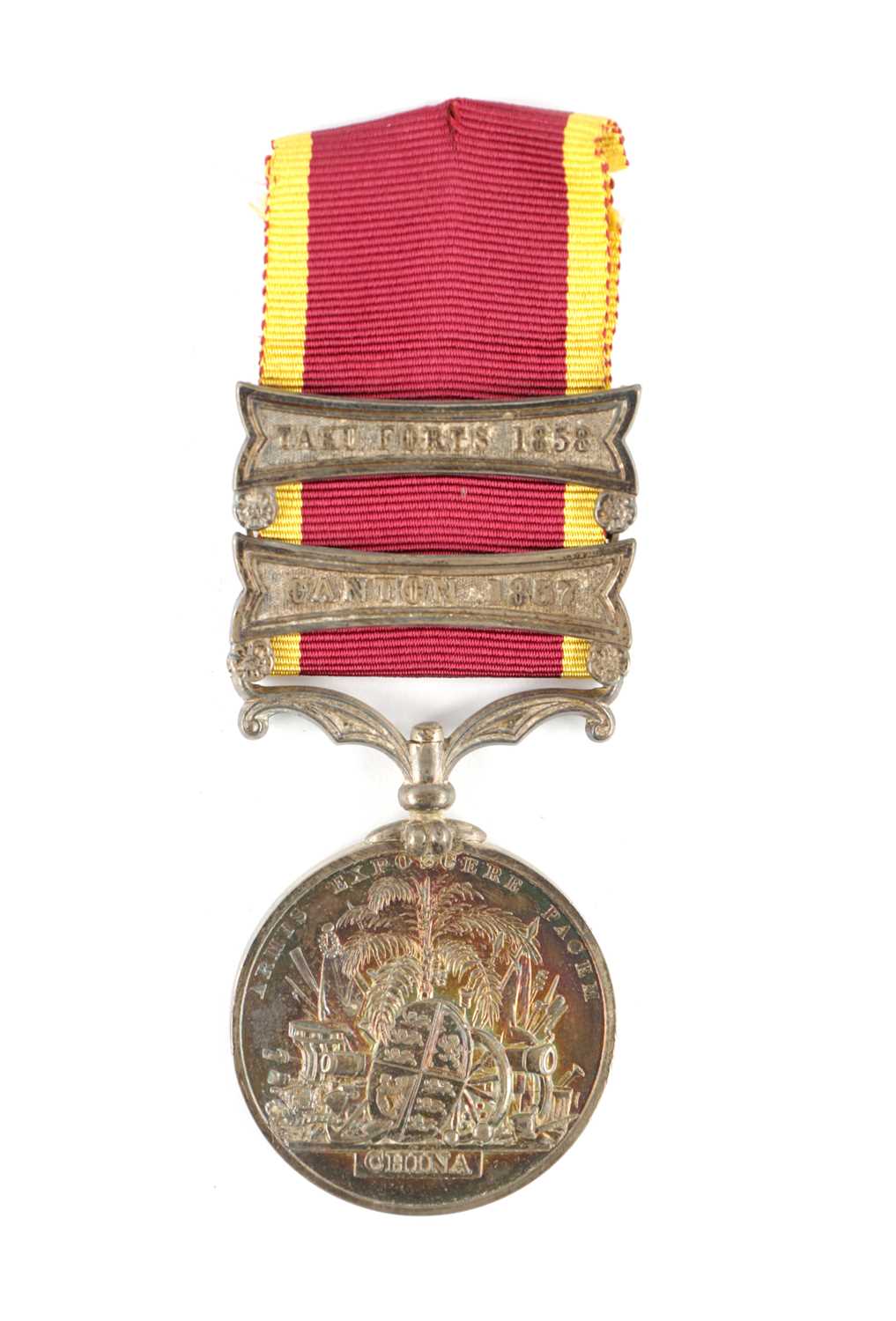 SECOND CHINA WAR MEDAL WITH TWO CLASPS