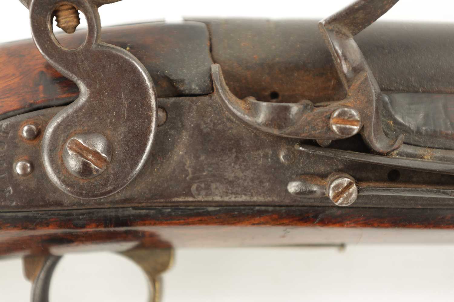 A BRITISH HEAVY CAVALRY FLINTLOCK CARBINE BY TOWER - Image 6 of 13