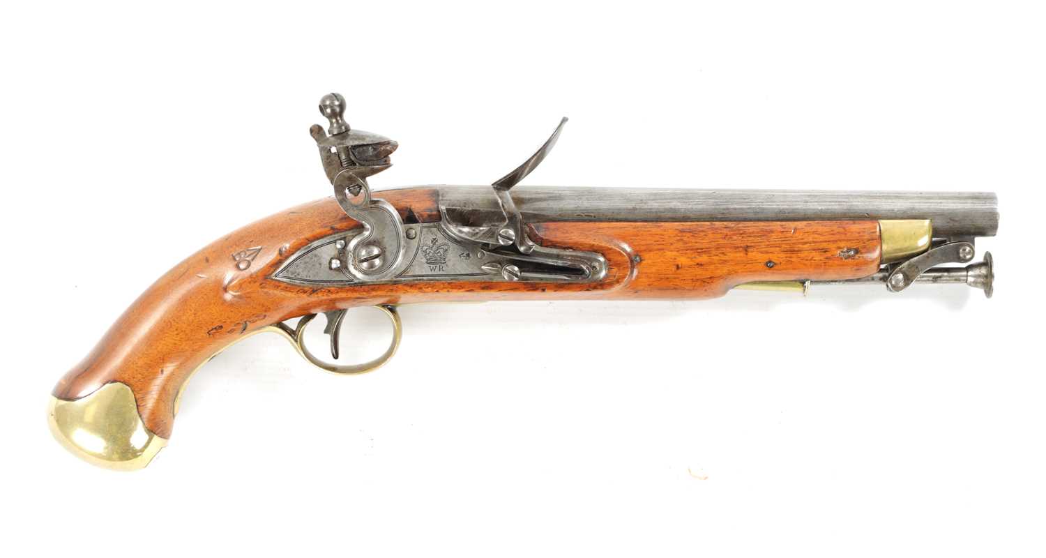 A WILLIAM IV SEA SERVICE FLINTLOCK PISTOL