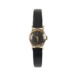 A LADIES OMEGA WRISTWATCH