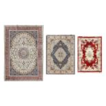 THREE MODERN EASTERN RUGS