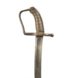 A 1796 PRESENTATION OFFICER'S SWORD