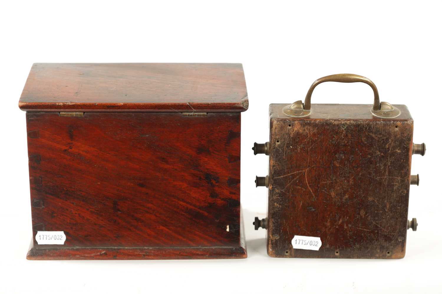 A 19TH CENTURY MAHOGANY CASED SIGNED ELECTRIC VOLTMETER - Image 7 of 9