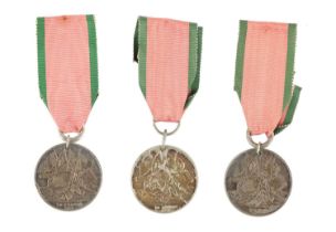 A COLLECTION OF THREE TURKISH CRIMEA MEDALS