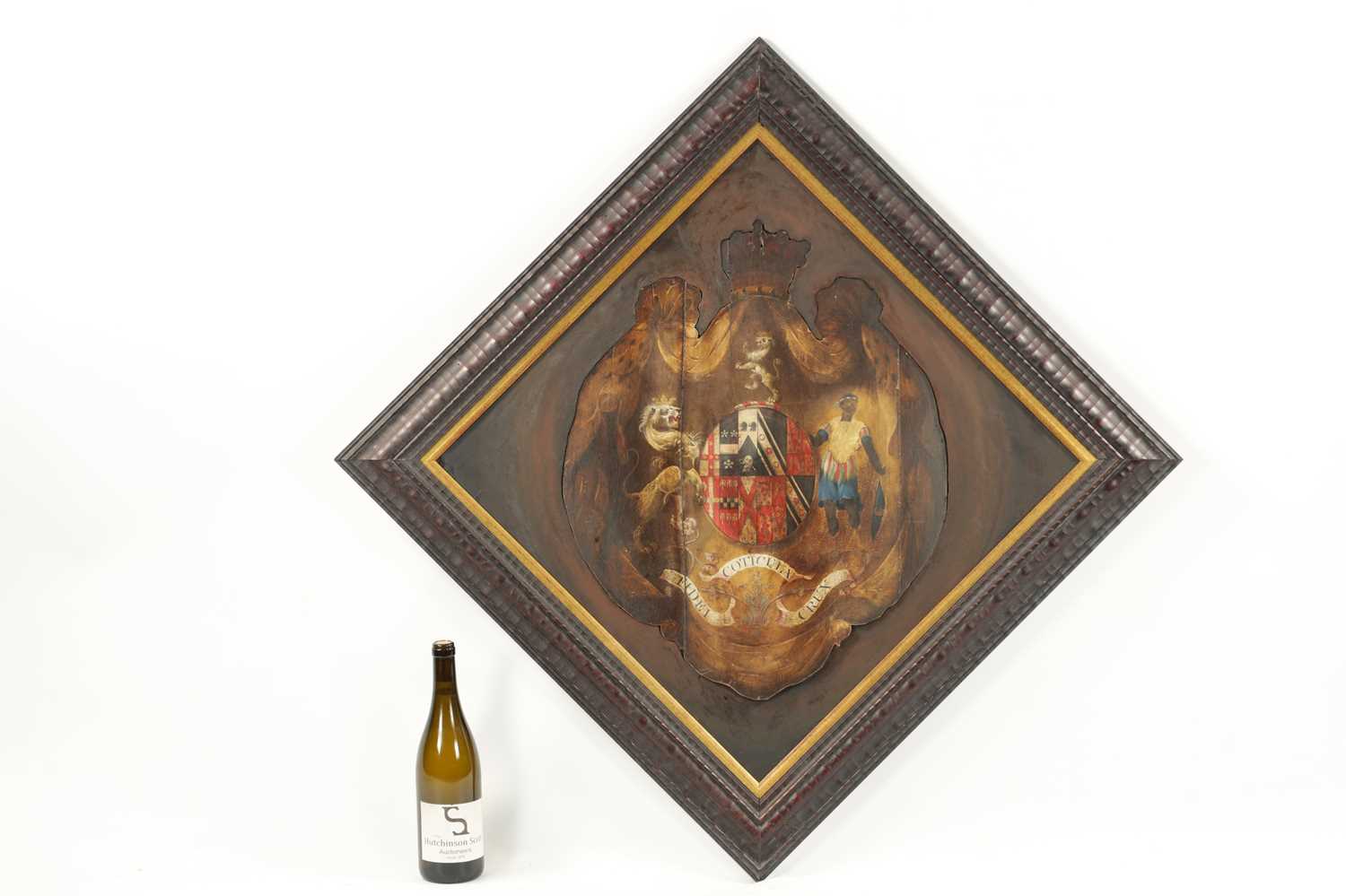 A 19TH CENTURY PAINTED AND FRAMED HATCHMENT DEPICTING ZW WARRIOR ETC. - Image 2 of 13