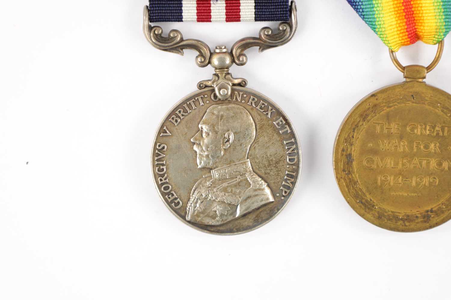 A GROUP OF THREE WAR MEDALS - Image 9 of 11