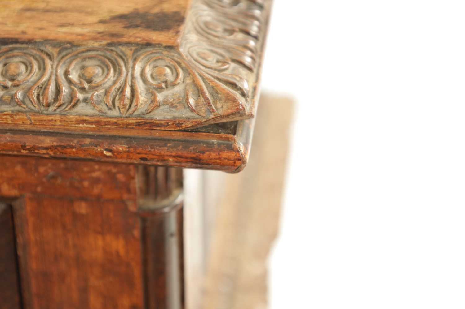 A WILLIAM IV COLONIAL INDIAN PADOUK WOOD WORK TABLE - Image 6 of 10